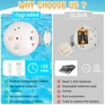 thumbnail image 5 of Rirool Rechargeable Whale Bath Toy - Light Up & Spray Baby Bath Toys for 6-18 Months, Toddler Bathtub Pool Fun, Gift for Boys Girls (Blue), 5 of 7