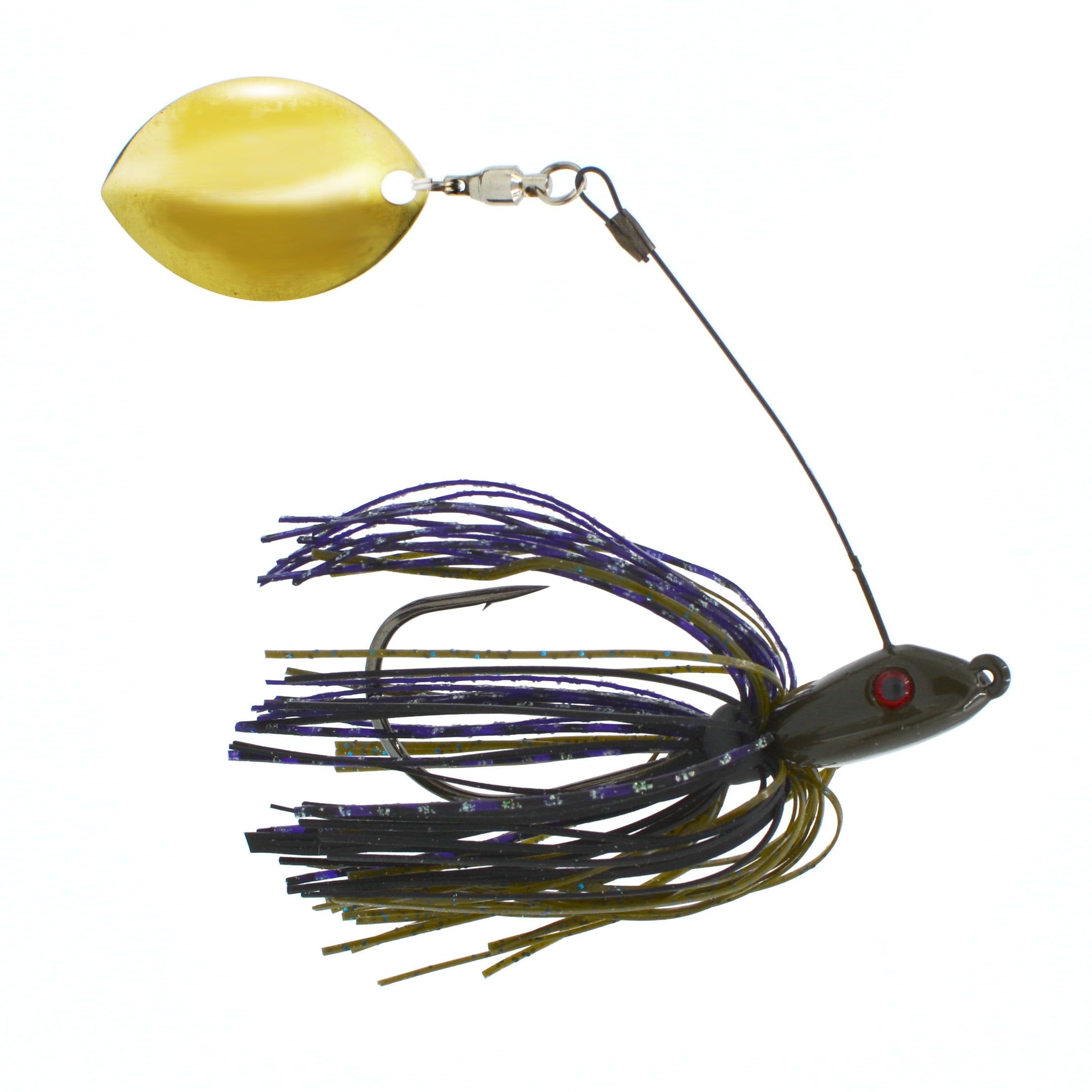 Realtree Jig-It Spinner - Green Pumpkin Purple 5/8 oz