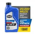 thumbnail image 3 of (4 pack) Super Tech Advanced SAE 0W-20 High Mileage Full Synthetic Motor Oil 1 Quart, 3 of 11