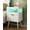White-1, variant on White Nightstand with Charging Station and LED Lights,Modern Bedside Table with 2 Storage Drawer,Night Stand with Solid Wood Legs,White (White-2)