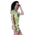 thumbnail image 2 of Moomaya Printed Womens NightwearSet w/ Shorts Cotton Sleepwear 2 Pcs Nightdress, 2 of 5