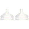 Comotomo Natural-Feel Extra Silicone Nipples 2-Pack FAST FLOW (6 MOS. AND UP)
