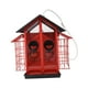 thumbnail image 4 of Comedero colgante para pájaros, cuenco, bandeja, decorativo, comedero, estación de alimentación, comedero para patio, jardín exterior, 4 of 9