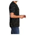 thumbnail image 3 of Yellow Rooster Men's Short Sleeve Tie-Dye Male Cotton T-Shirts Black Galaxy Spiral 2XL, 3 of 6