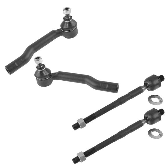 TRQ Front Tie Rod Set Fits Select 1999-2005 Suzuki Grand Vitara 2002-2006 XL-7