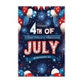 thumbnail image 2 of FastXmas Independence Day Decorative Garden Flag for Yard And Outdoor Party Decoration, Red White Blue Patriotic Hanging Flag for Home 250th Anniversary Decor(17.7*12 In), 2 of 6