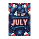 thumbnail image 2 of Patriotic Garden Flag Outdoor Decoration American Flag Banner Stars and Stripes Yard Decor for Independence Day Memorial Day Fourth of July Party Supplies Patriotic Home Decor Festive Celebration, 2 of 7