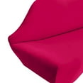 thumbnail image 3 of TOV Furniture Lips Hot Pink Velvet Settee, 3 of 6