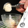 thumbnail image 6 of Summercome Ice Cream Scoop, Cookie Scooper for Baking, Stainless Steel Ice Cream Scooper with Trigger Easy to Release, Large Cookie Dough Scoop with Non-slip Handle, Large, 6 of 9