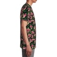 thumbnail image 3 of Fuzoiu Rose Flowers Print Youth Short Sleeve T-Shirt,Youth Dry-Fit Active Athletic T-Shirt,Short Sleeve Tops Tees for School, Sports, and Casual Wear, 3 of 6