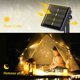 thumbnail image 3 of Cadena de luces solares, paquete de dos cada 100 LED 39.4 pies 2 modos Luces de hadas de alambre de cobre impermeables con energía solar para el hogar (cálido) WD.WDQZL Hogar, 3 of 7