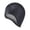 Black, variant on Silicone 3D Ear Protection Swim Cap - Latex-Free Non-Slip Waterproof for Long Hair/Thin Braids, Chlorine Resistant Tear-Resistant for Competitive Swimming
