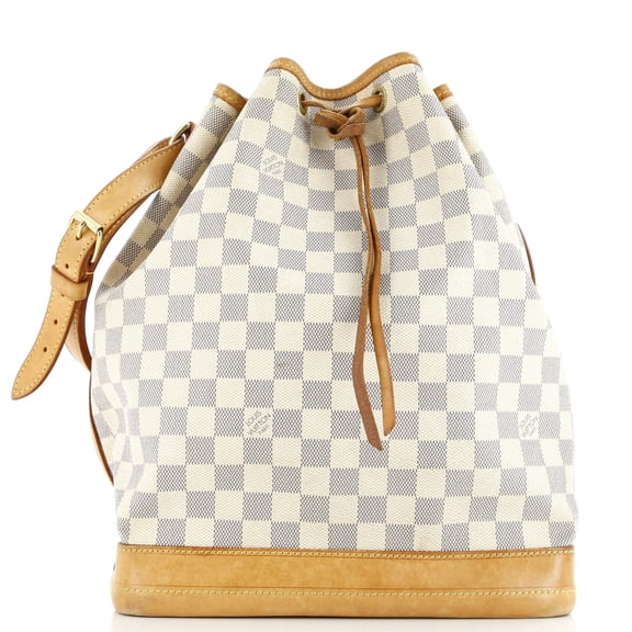 Pre-Owned Noe Handbag Damier Large By Rebag