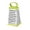 Yellow, variant on Cheese Grater, Professional Box Grater, Stainless Steel with 4 Sides, Small Box Graters, Small Cheese Grater, Stainless Steel Loaf Grater with Handle, Kitchen Tool, for Slicer Cheese/Ginger