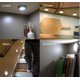 thumbnail image 4 of Lámpara LED inalámbrica con sensor de movimiento (6 unidades) para armario, escalera, pasillo, cocina y dormitorio (cubierta plateada (luz cálida)), 4 of 5
