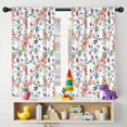 thumbnail image 5 of Blackout Kids Curtains,Pioneer Flower Floral Print Pattern Childrens Insulated Curtains Set Of 2,Bedroom Essentials,Toddler Room Decor 42"x54", 5 of 5