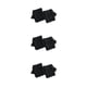 thumbnail image 4 of Monstrate Calentador de piernas Cubierta para mantener el calor Envoltura Adorno para botas Puños para botas Negro Type1 NO1 Monstrate CBP288849, 4 of 6
