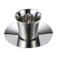 thumbnail image 1 of DOLITY Tasse à Café en Acier Inoxydable Portable Isolée pour Voyage Maison Bureau avec Assiette, 1 of 9