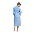 thumbnail image 5 of Turkuoise Women Premium Cotton Blend Lightweight Long Waffle Kimono Bath and Spa, 5 of 5