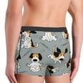 thumbnail image 5 of Balery Funny Beagle Active Dog Men's Boxer Briefs, Soft and Breathable Cotton Underwear with nylon Waistband-XX-Large, 5 of 9