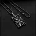 thumbnail image 3 of Temperamento De Moda , Collares Con Colgantes Versátiles Y Diversos , Joyas Resistentes Al Sudor Y Alergias De Acero Inoxidable , Esenciales Para Hombres Y Mujeres , Exquisitas Y De Alta Calidad, 3 of 4