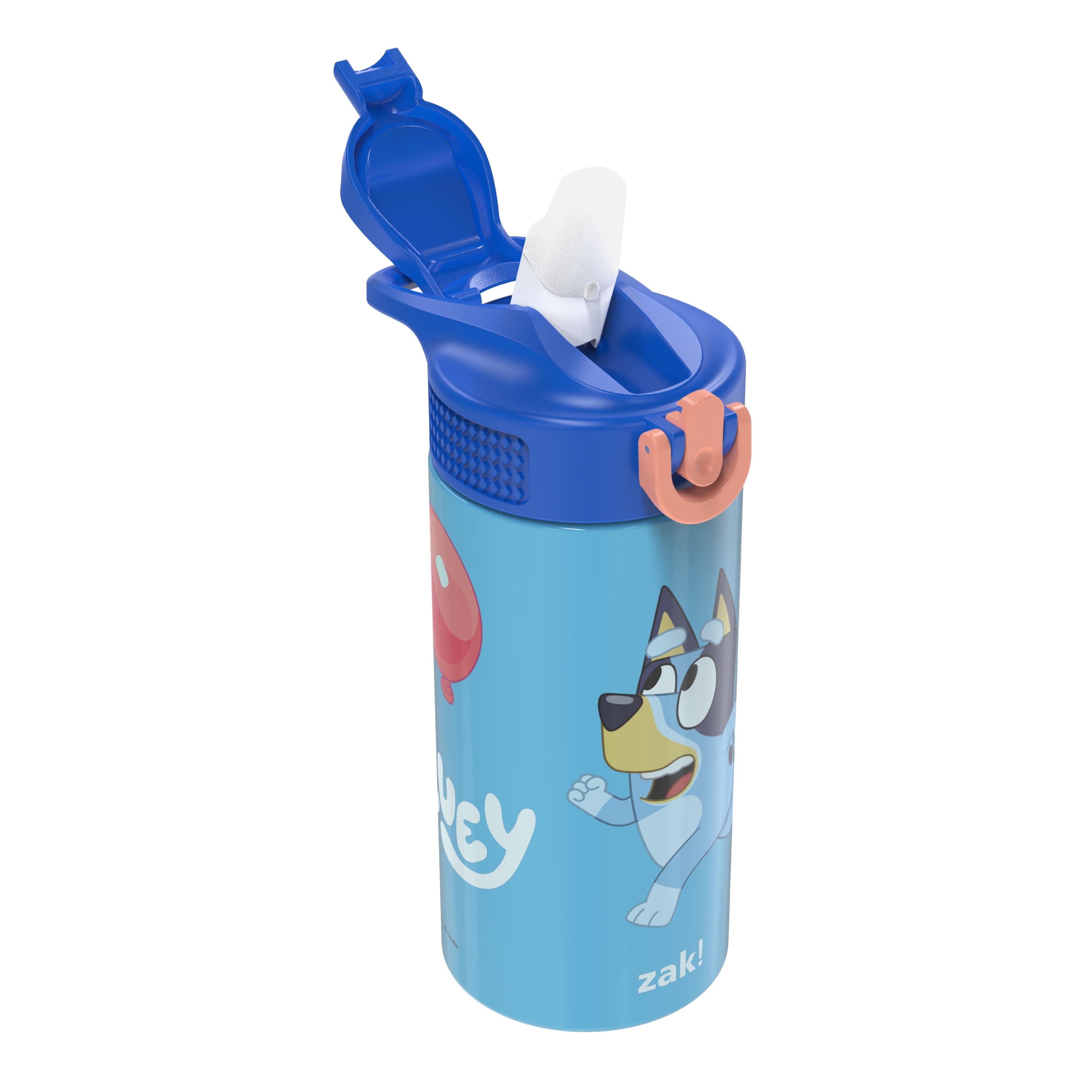 Bluey Kids Cup With 3D Lid & Straw Zak Designs Super Sipper 13 oz Toddler  NEW!