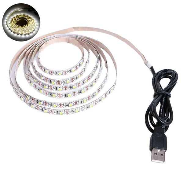Flexible Light Waterproof Adhesive High Brightness Low-Power Consumption Flicker Free Indoor Warm White Rope Light LED Strip Lamp Party Supplies - Walmart.com