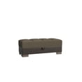 thumbnail image 3 of Ottomanson Origins Rectangular Upholstered Lift Top Ottoman, Brown/Brown, 3 of 6
