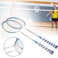 thumbnail image 2 of 1 Pair Badminton Racket Set Lightweight Training Racquets With Bag, 2 of 14
