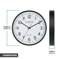 thumbnail image 4 of La Crosse Technology 11.8-inch Atomic Metal Analog Wall Clock, 404-3730, 4 of 9