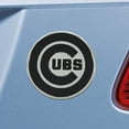 thumbnail image 2 of Fan Mats 26539 Chicago Cubs Chrome MLB Emblem, 2 of 4