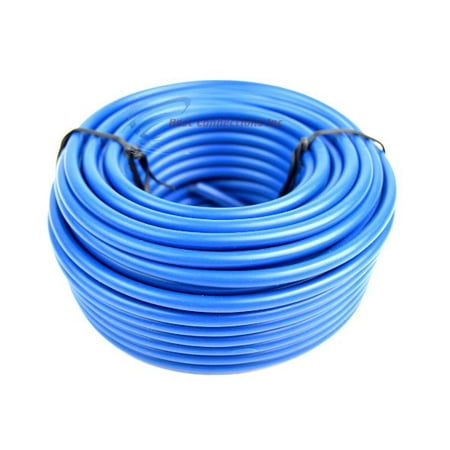 Ga 25mcx Remote - 10 GA Gauge 50' Feet Blue Audiopipe Car Audio Home Remote Primary Cable Wire