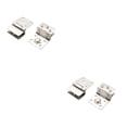 thumbnail image 4 of Kenally Stainless Steel Glass Hinge Anti-corrosive Punch-free Door Bathroom Shop Kitchen Cupboard Hardware Home Hinges Type1 NO1, 4 of 6