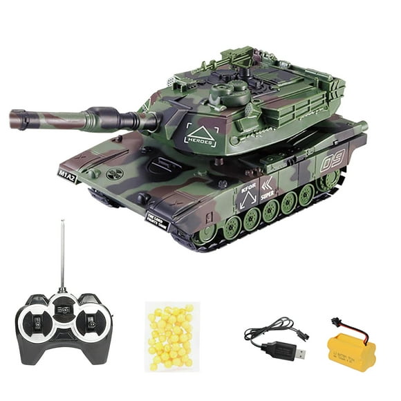 QIPOPIQ Clearance Car Toys War Remote 0.0638888888888889 Military Tank Heavy Large Interactive Remote Control Toy Car Birthday Gift With 0.0638888888888889 Bullets