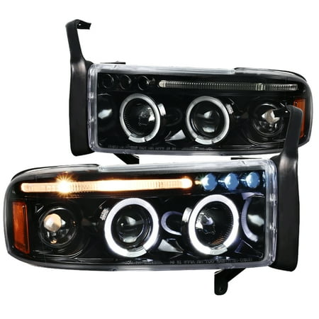 2001 Dodge Ram 1500 Headlights >> Spec D Tuning For 1994 2001 Dodge Ram 1500 2500 3500 Dual Halo Led Jet Black Projector Headlights 1994 1995 1996 1997 1998 1999 2000 2001 2001 Dodge Ram 1500 Headlights >> Spec D Tuning For 1994 2001 Dodge Ram 1500 2500 3500 Dual Halo Led Jet Black Projector Headlights 1994 1995 1996 1997 1998 1999 2000 2001