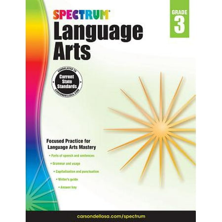 8th Grade Language Arts - Spectrum Language Arts, Grade 3