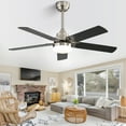 thumbnail image 2 of Sofucor 42" Modern Ceiling Fan ,Dual Mount,LED Integrated,3 Light Temperature(3000K/4000K/6000K), 2 of 7