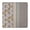White-185, variant on Tablecloth Square Vintage Floral Earthy Pattern, Fitted Waterproof Vinyl, Backed, Easy to Clean for Family Outdoor Use