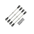 thumbnail image 1 of serony 4 Pcs/Ensemble Tige de Direction Réglable RC pour Camion 1:10 Voiture RC HSP 93mm-102mm, 1 of 5