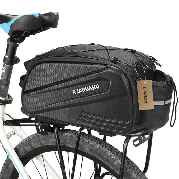 Bolsa para bicicleta Lixada 10L multifuncional bolsa de asiento trasero de bicicleta impermeable cic Lixada Bolsa para bicicleta