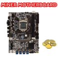 thumbnail image 6 of 2X B75 BTC Mining Motherboard+G1620 CPU+SATA Cable LGA1155 8XPCIE USB Adapter DDR3 MSATA B75 USB BTC Miner Motherboard, 6 of 10