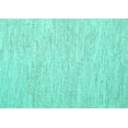 thumbnail image 1 of Ahgly Company Machine Washable Indoor Rectangle Abstract Turquoise Blue Contemporary Area Rugs, 5' x 7', 1 of 4