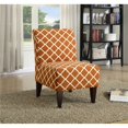 thumbnail image 1 of Picket House Furnishings Chaise Pantoufle Accent Nord en Orange, 1 of 2