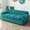 LIGHTBLUE, variant on Three seater sofa cover with leaf texture, fabric protection, pet friendly, beautiful, easy to clean, non slip, waterproof, beautifying sofa, used in living room and bedroom