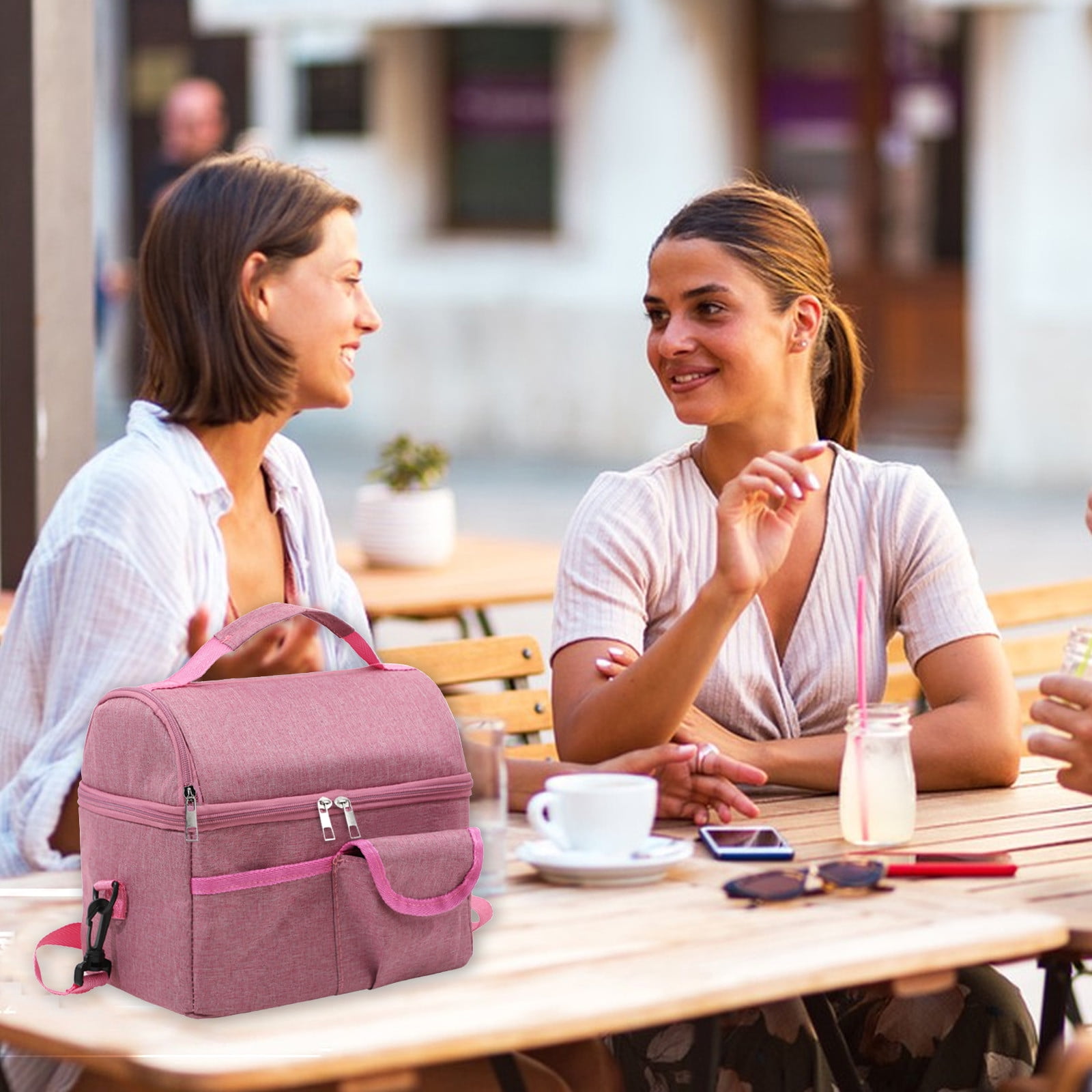 Sac à Déjeuner Isotherme étanche Pour Homme Et Femme, Sac Isotherme Portable Avec Bandoulière Pour Le