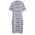 thumbnail image 4 of QUEER - GenderQueer Pride Flag 2.0 Loose Pocket Dress Women long dress elegant party dress for women 2025 summer clothes, 4 of 6