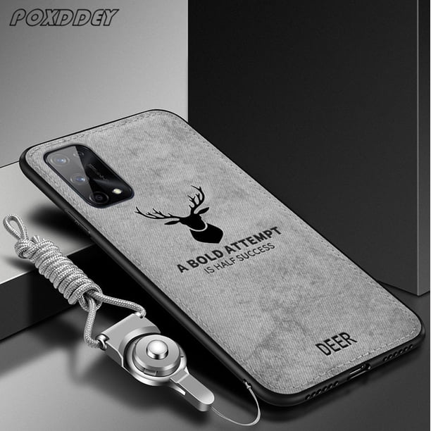 Funda de teléfono con textura de tela para Samsung S10 S20 S21 FE S22 S23 Plus Note 10 Plus 20 Ultra A32 A52 A72 A14 A54 cubierta de ciervo Tan Jianjun unisex