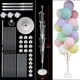 thumbnail image 4 of Soporte de globos para decoración de bodas, columna de confeti, palo, decoraciones para fiesta de cumpleaños, suministros para eventos para niños y adultos, 4 of 4