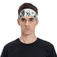 thumbnail image 4 of Uemuo Labrador Retriever Dog Printed Sports Headbands for Men Women,Moisture Wicking Workout Headband, Sweatband Headbands,Non-slip Workout Gym Yoga Headband, 4 of 9