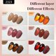 thumbnail image 4 of Set de esmaltes de uñas en gel CANNI Jelly Brown, 6 colores, 9 ml, translúcidos, 4 of 8